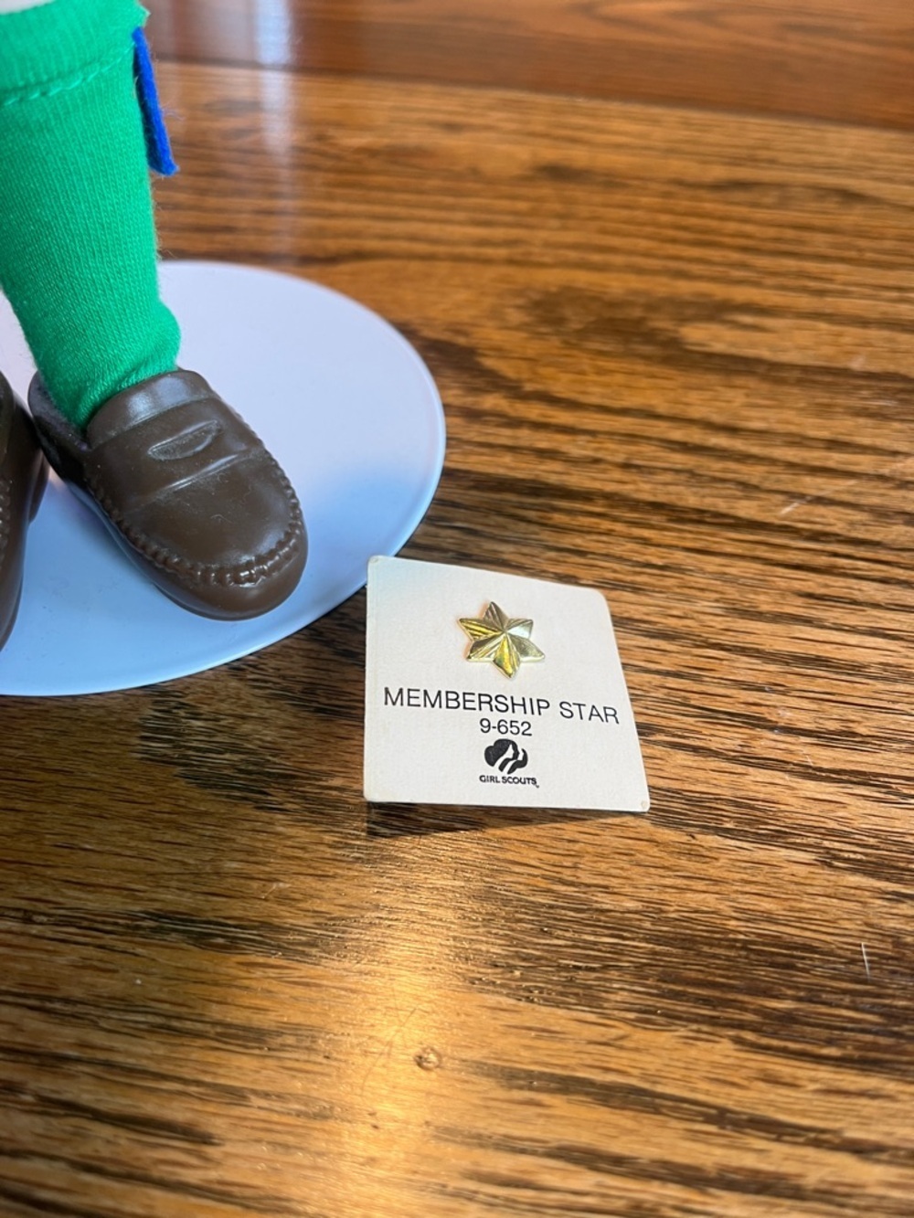 Vintage Girl Scout Doll with Membership Star ⭐️ - Picture 3 of 16